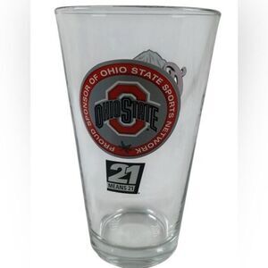 EUC Ohio State Sports Network 16 oz Beer Ale Glass NCAA Buckeyes